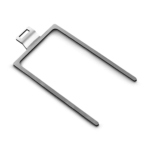 Grillgerät silber Edelstahl