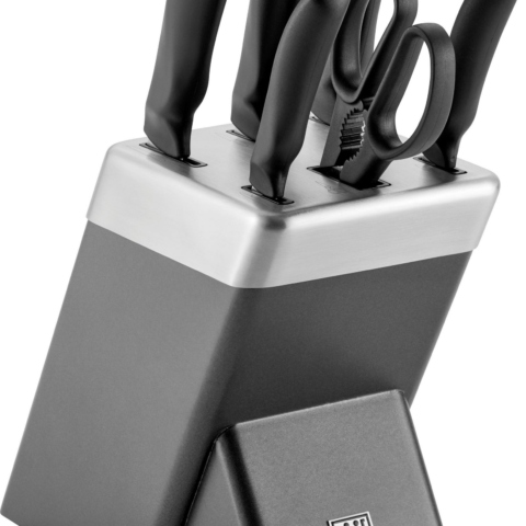 Zwilling Messerblock Style (7tlg), selbstschärfend, KiS Technologie, Eisgehärtete FRIODUR Klingen