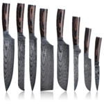 Küchenkompane Messer-Set Asiatisches Messerset Premium (8-tlg)
