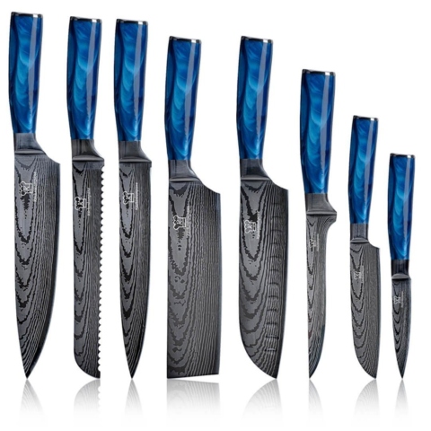 Küchenkompane Messer-Set Shiburu Messerset Premium (8-tlg)
